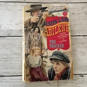 Abilene Series # 9 The Tracker by Justin Ladd Vintage Western Book